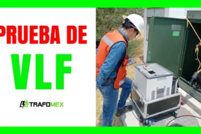 prueba de vlf a cables de potencia